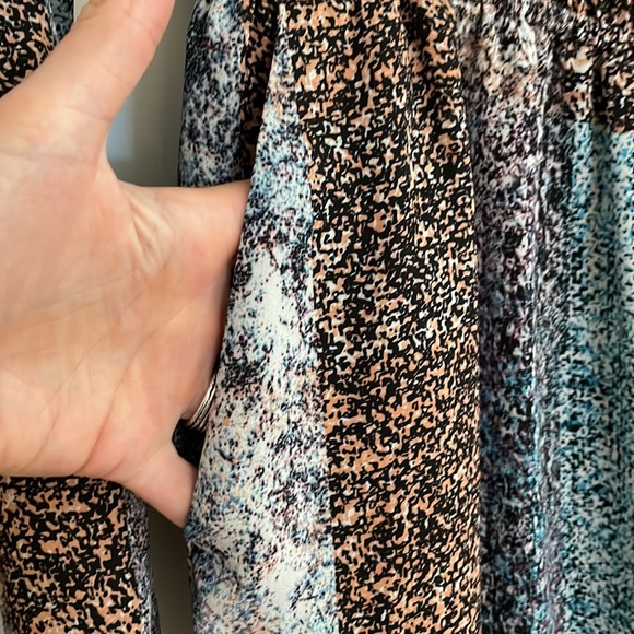 BCBG multicolor Jumpsuit!! 💜❤️ - Picture 5 of 6